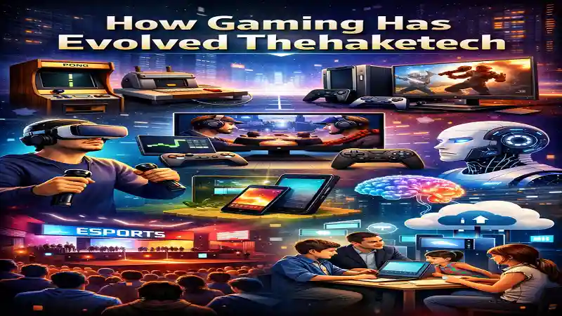 how gaming has evolved thehaketech